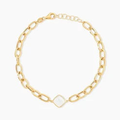 Histoire d'Or Bracelet Naitik Or Jaune Nacre