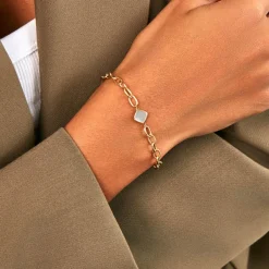 Histoire d'Or Bracelet Naitik Or Jaune Nacre