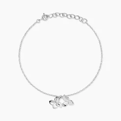 Histoire d'Or Bracelet Narcisse Dream Argent Blanc