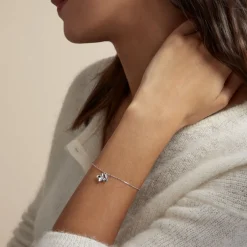 Histoire d'Or Bracelet Narcisse Dream Argent Blanc