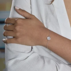 Bracelet Nawala De Zirconium Et Nacre-Histoire d'Or Outlet