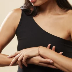 Bracelet Neria Plaqué Or Jaune-Histoire d'Or New