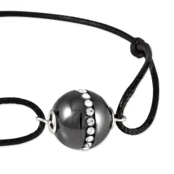 Histoire d'Or Bracelet Nina Cera Argent Blanc Strass Et Céramique