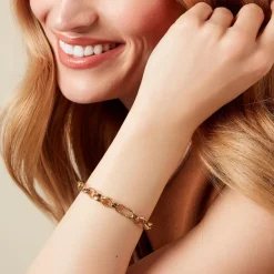 Bracelet Noane Acier Doré-Histoire d'Or Discount