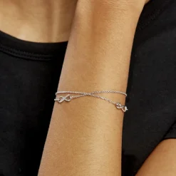 Bracelet Noelle Argent Blanc-Histoire d'Or Hot