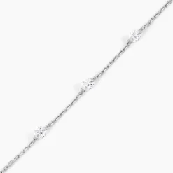 Histoire d'Or Bracelet Noha Argent Blanc Oxyde De Zirconium