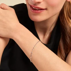 Histoire d'Or Bracelet Norene Argent Blanc