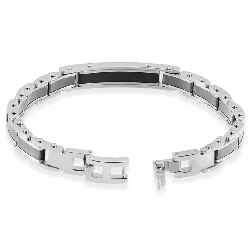 Bracelet Nuku Acier Blanc-JOURDAN