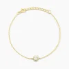 Histoire d'Or Bracelet Oliviane Argent Jaune Oxyde De Zirconium
