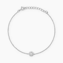 Histoire d'Or Bracelet Oliviane Argent Blanc Oxyde De Zirconium