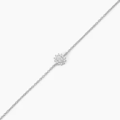 Histoire d'Or Bracelet Oliviane Argent Blanc Oxyde De Zirconium