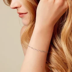 Bracelet Olwen Argent Blanc-Histoire d'Or Clearance