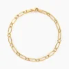 Bracelet Ophelio Maille Alternee 1/1 Or Jaune-Histoire d'Or Hot