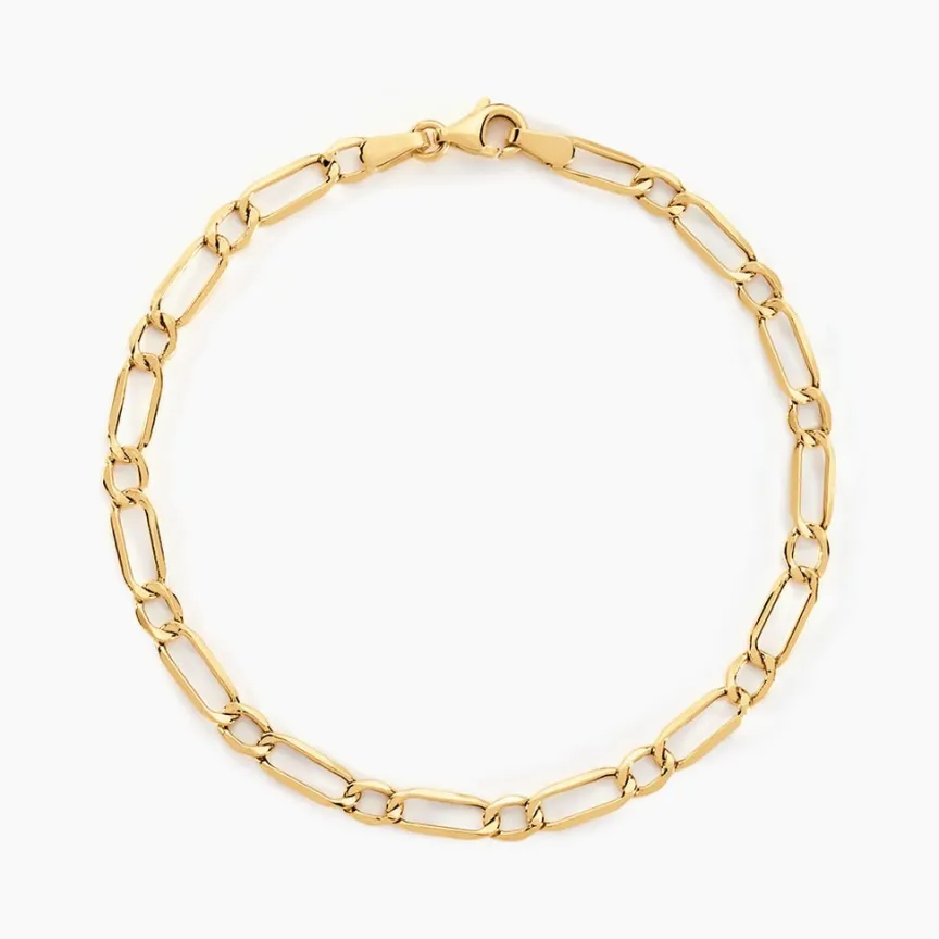 Bracelet Ophelio Maille Alternee 1/1-Histoire d'Or Online