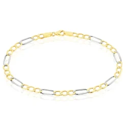 Histoire d'Or Bracelet Maille Alternée 1/3