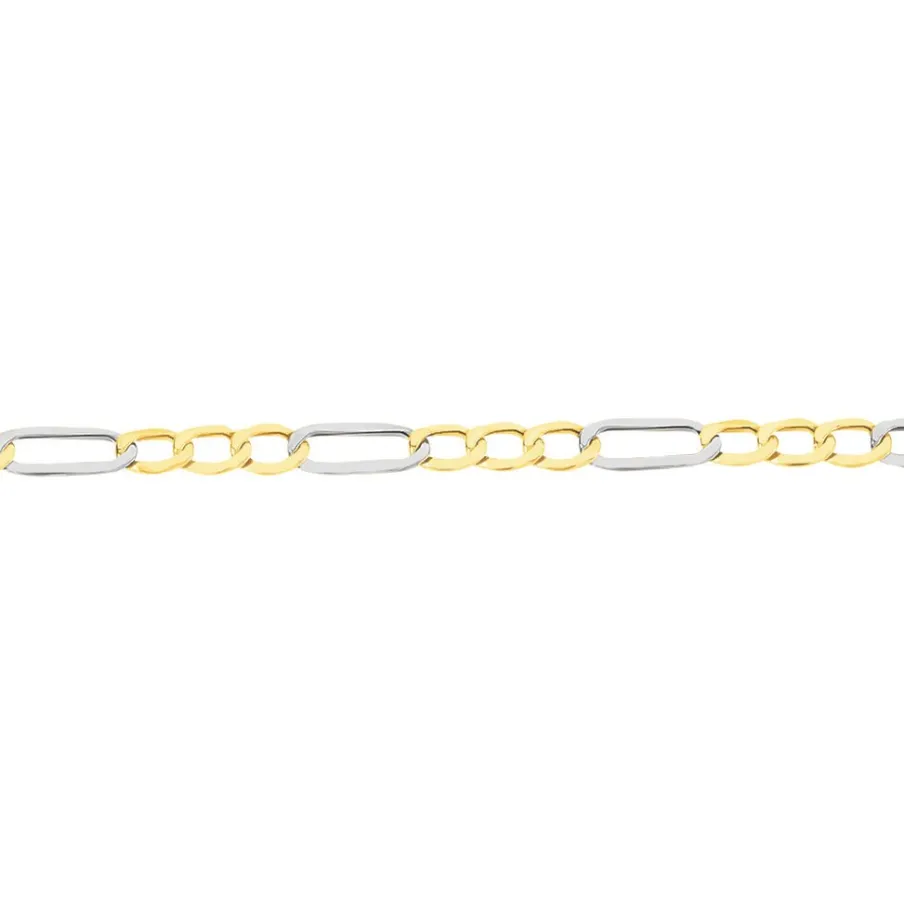 Histoire d'Or Bracelet Maille Alternée 1/3