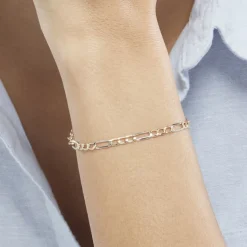 Histoire d'Or Bracelet Maille Alternée 1/3