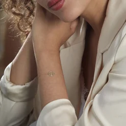 Histoire d'Or Bracelet Or Bicolore Solidage