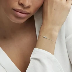 Bracelet Or Blanc Abital Diamants-Histoire d'Or