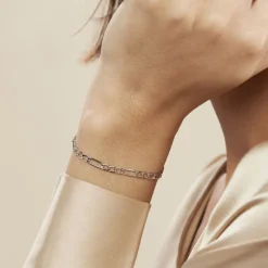 Histoire d'Or Bracelet Maille Alternée 1/3