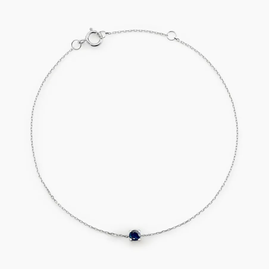 Histoire d'Or Bracelet Or Blanc Onora Saphir