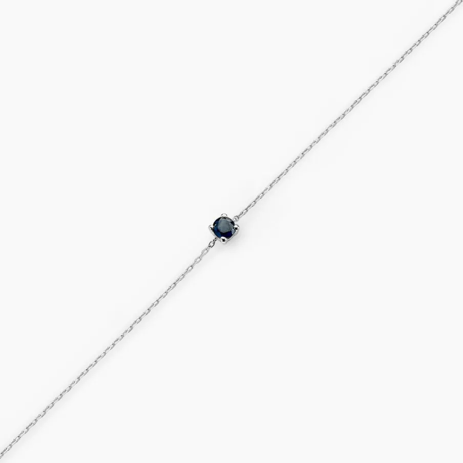 Histoire d'Or Bracelet Or Blanc Onora Saphir