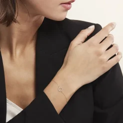 Bracelet Or Jaune Adjoa Diamants-Histoire d'Or Outlet