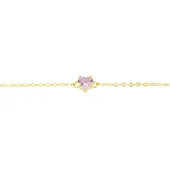 Histoire d'Or Bracelet Or Jaune Avaya Oxyde De Zirconium