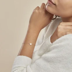 Histoire d'Or Bracelet Or Jaune Burak Oxyde De Zirconium