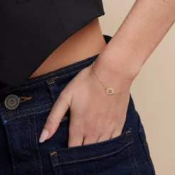 Bracelet Or Jaune Evening Star Topaze Bleu London-Histoire d'Or Outlet