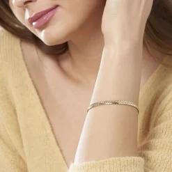 Histoire d'Or Bracelet Or Jaune Izel Maille Anglaise