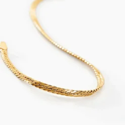 Bracelet Or Jaune Izel Maille Anglaise-Histoire d'Or New