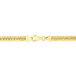Bracelet Or Jaune Izel Maille Anglaise-Histoire d'Or New