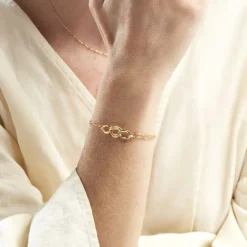 Bracelet Or Jaune Louisa-Histoire d'Or Discount