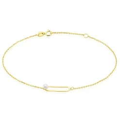 Bracelet Or Jaune Lucasta Perle De Culture-Histoire d'Or Sale