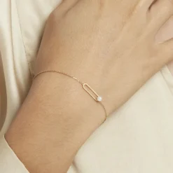 Bracelet Or Jaune Lucasta Perle De Culture-Histoire d'Or Sale