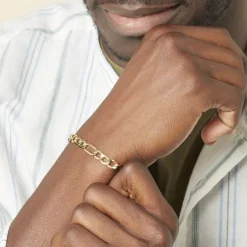 Bracelet Maille Alternée-Histoire d'Or