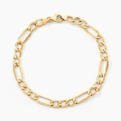 Histoire d'Or Bracelet Or Jaune Maille Alternée