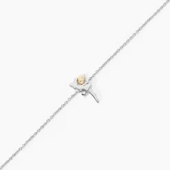 Histoire d'Or Bracelet Or Jaune Oxyde De Zirconium