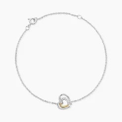 Bracelet Or Jaune Oxyde De Zirconium-Histoire d'Or Discount