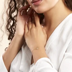 Histoire d'Or Bracelet Or Jaune Veridienne Oxyde