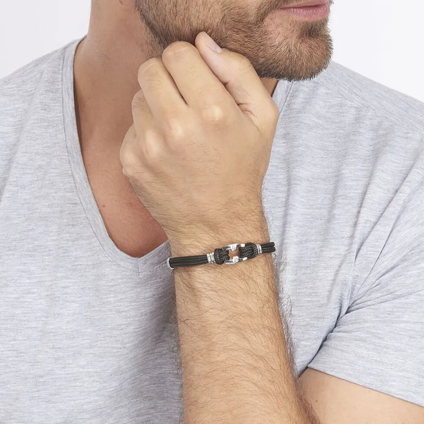 Bracelet Orancie Acier Blanc-JOURDAN New