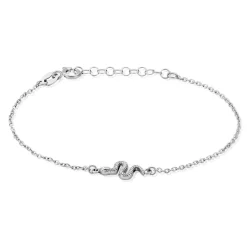 Histoire d'Or Bracelet Oria Argent Blanc