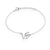 Histoire d'Or Bracelet Origami Argent Blanc Oxyde De Zirconium
