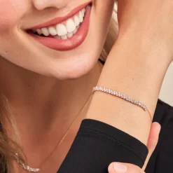 Histoire d'Or Bracelet Orion Or Jaune Oxyde De Zirconium