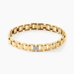 Bracelet Panther Or Jaune Diamant-Histoire d'Or Hot