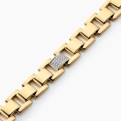 Bracelet Panther Or Jaune Diamant-Histoire d'Or Hot