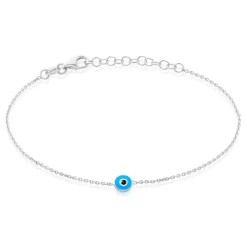 Bracelet Parad'eyes Argent Blanc-Histoire d'Or Hot