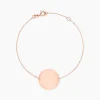 Bracelet Pastille Gravable Or Rose-Histoire d'Or Clearance