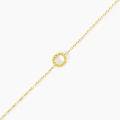 Bracelet Peytone Argent Doré-Histoire d'Or Online